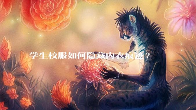 学生校服如何隐藏内衣痕迹?